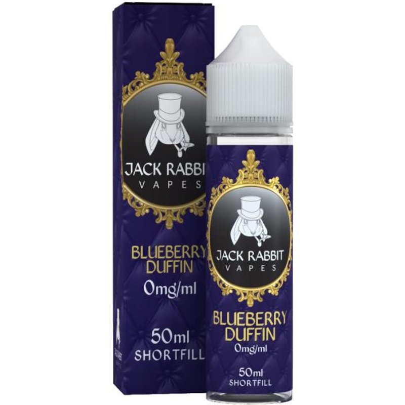 Blueberry Duffin e-Liquid IndeJuice Jack Rabbit Vapes 50ml Bottle