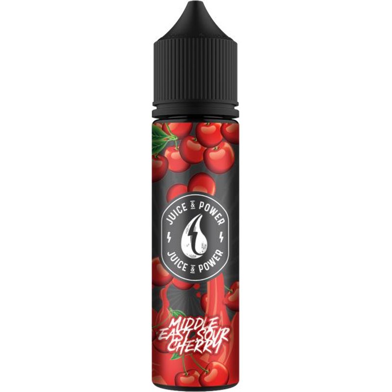Middle East Sour Cherry e-Liquid IndeJuice Juice N Power 50ml Bottle