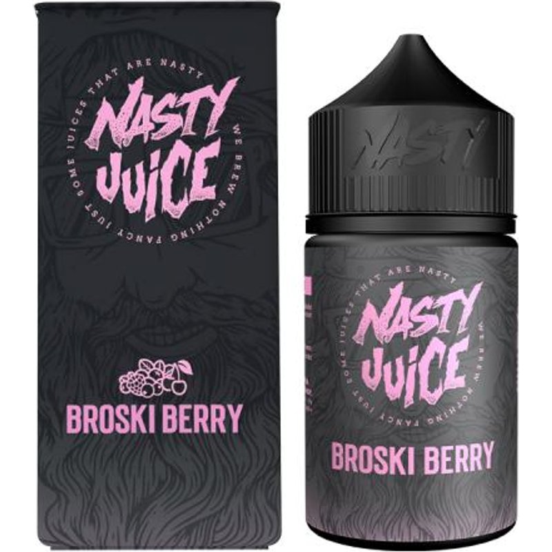 Broski Berry e-Liquid IndeJuice Nasty Juice 50ml Bottle