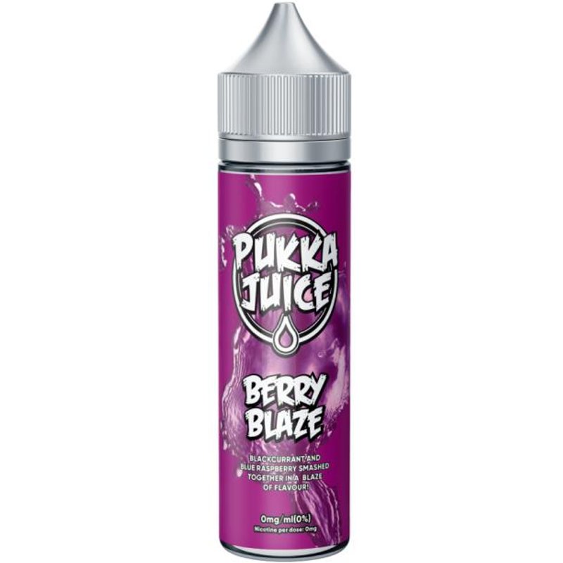 Berry Blaze e-Liquid IndeJuice Pukka Juice 50ml Bottle