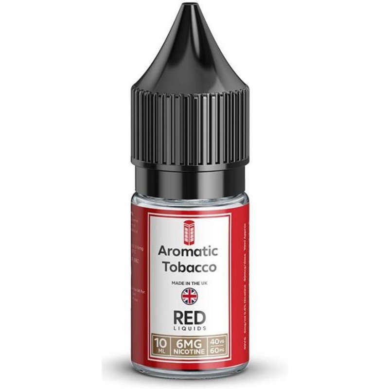 Aromatic Tobacco e-Liquid IndeJuice RED Liquids 10ml Bottle
