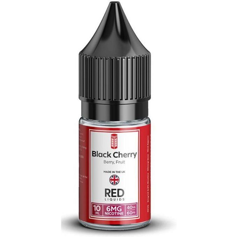 Black Cherry e-Liquid IndeJuice RED Liquids 10ml Bottle