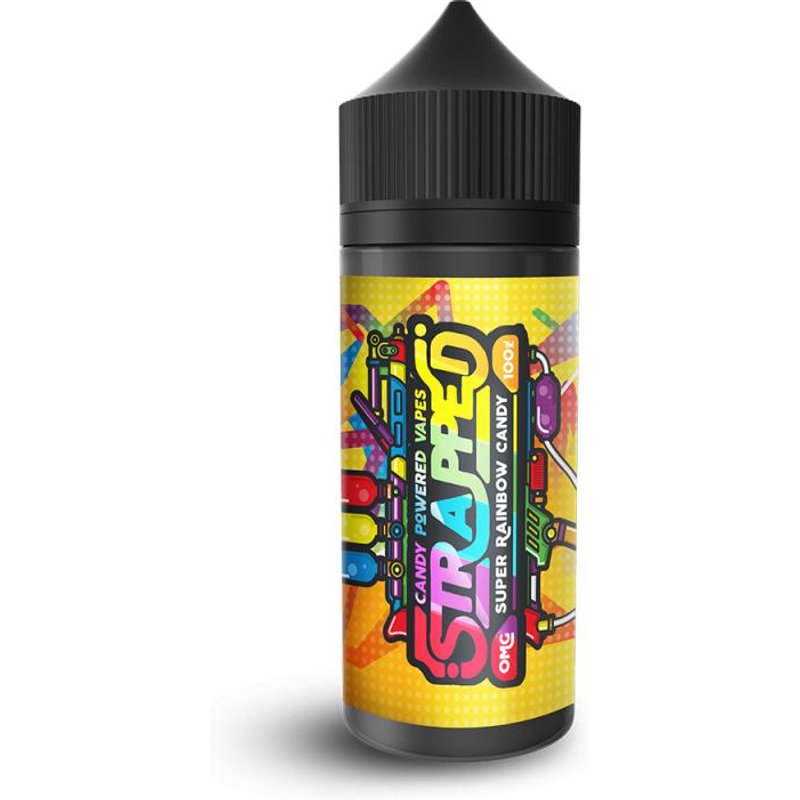 Super Rainbow Candy e-Liquid IndeJuice Strapped 25ml Bottle