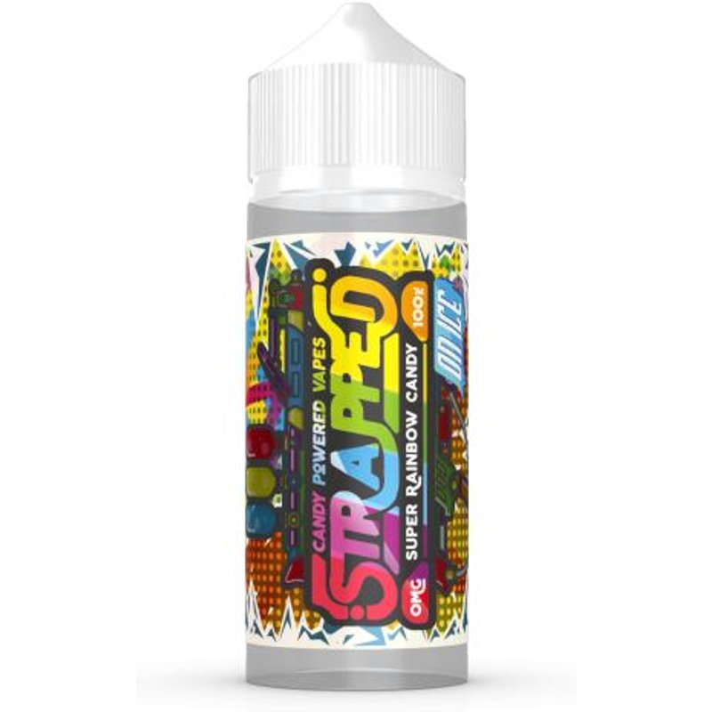 Super Rainbow Candy On Ice e-Liquid IndeJuice Strapped 25ml Bottle