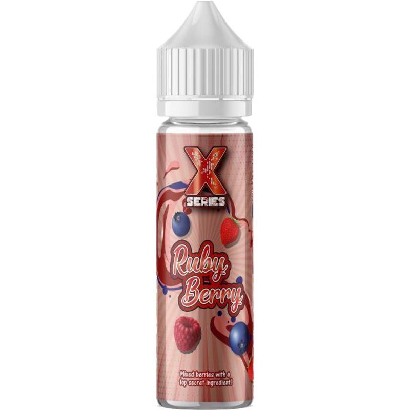 Ruby Berry e-Liquid IndeJuice X Series 50ml Bottle