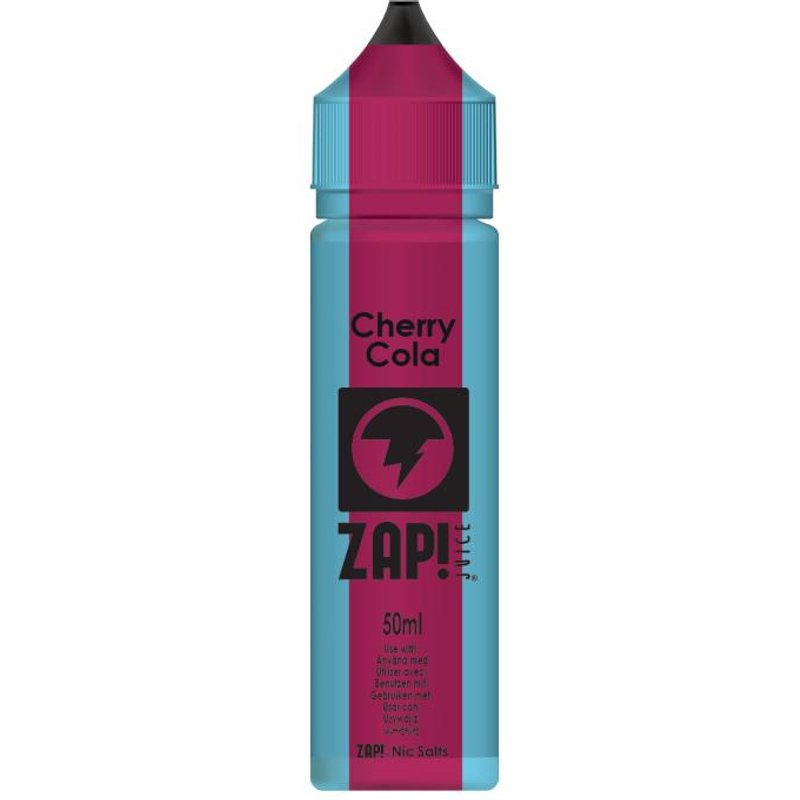 Cherry Cola e-Liquid IndeJuice Zap! 50ml Bottle