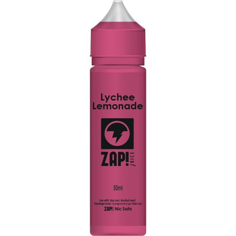 Lychee Lemonade e-Liquid IndeJuice Zap! 50ml Bottle